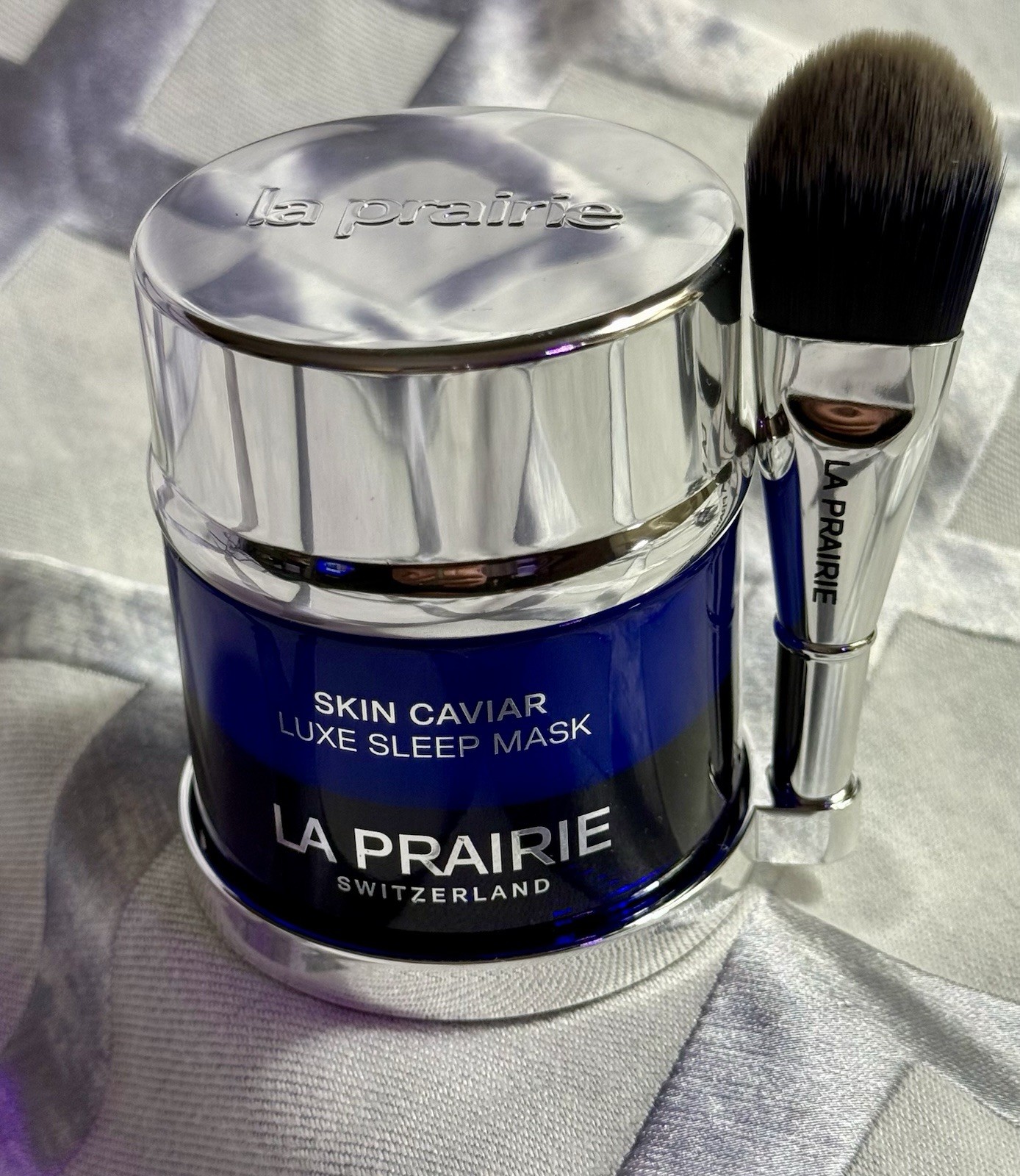 Authentic La Prairie Skin Caviar Essence In Lotion The Mist Sleep Mask, Lift $1K