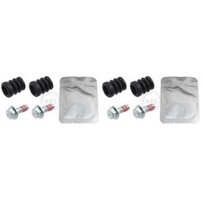 2X A.B.S. FÜHRUNGSHÜLSEN-SATZ BREMSSATTEL HINTEN passend für CHEVROLET LACETTI N