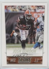 2014 Score Scorecard Josh Gordon #53 b2v