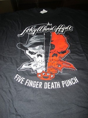 Five Finger Death Punch Jekyll And & Hyde T-Shirt  Size 2XL
