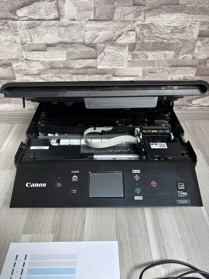 Erst 762 Seiten! Canon TS6150 Fotodrucker duplex, scanner single ink Wi-fi Touch - Bild 3 von 4