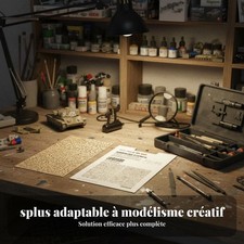 Pochoirs papier , 4 motifs multi-échelle