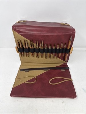 KnitPro Ginger Regal Interchangeable Needle Set 4'' (10cm) 11 US Sizes (4 to 17)