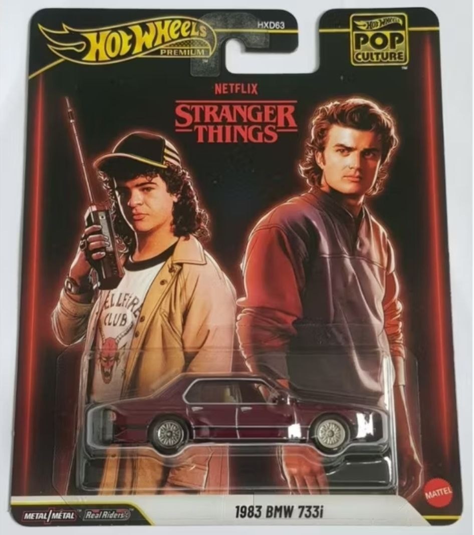 Hot Wheels 2026 Premium Pop Culture 1983 BMW 733i Stranger Things