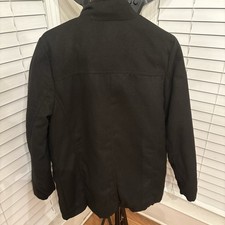 Urban Republic Boys XL 18/20 Black Quilted Basic Jacket 90 Polyester 10 Wool
