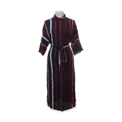 Zara Basic, Kleid, Größe: XL, Blau/Rot/Weiß, Streifen, Damen #zWT