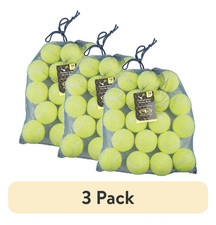  3 pack Athletic Works Pressureless Tennis Balls, 18-Pack, Training  Dog Play