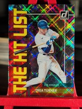 2022 Panini Donruss The Hit List Diamond Trea Turner #THL-1