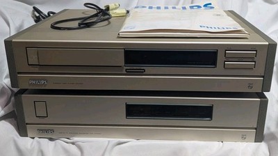 RARE Philips LHH1000 CD Player Transport & D/A Converter DAC With Manual