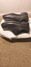 BLACK LEATHER MIDA LACE UP MEN DRESS SHOES US SIZE 13.