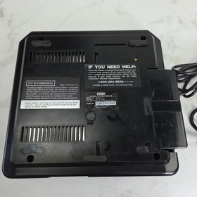 SEGA Genesis MK-1631 Console Black W/2 Controllers Cables And 2 Games Working 