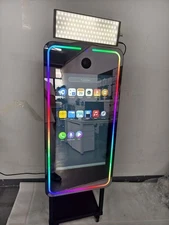 32" Touchscreen Portable Magic Mirror photo Booth for Selfies Parties and Events