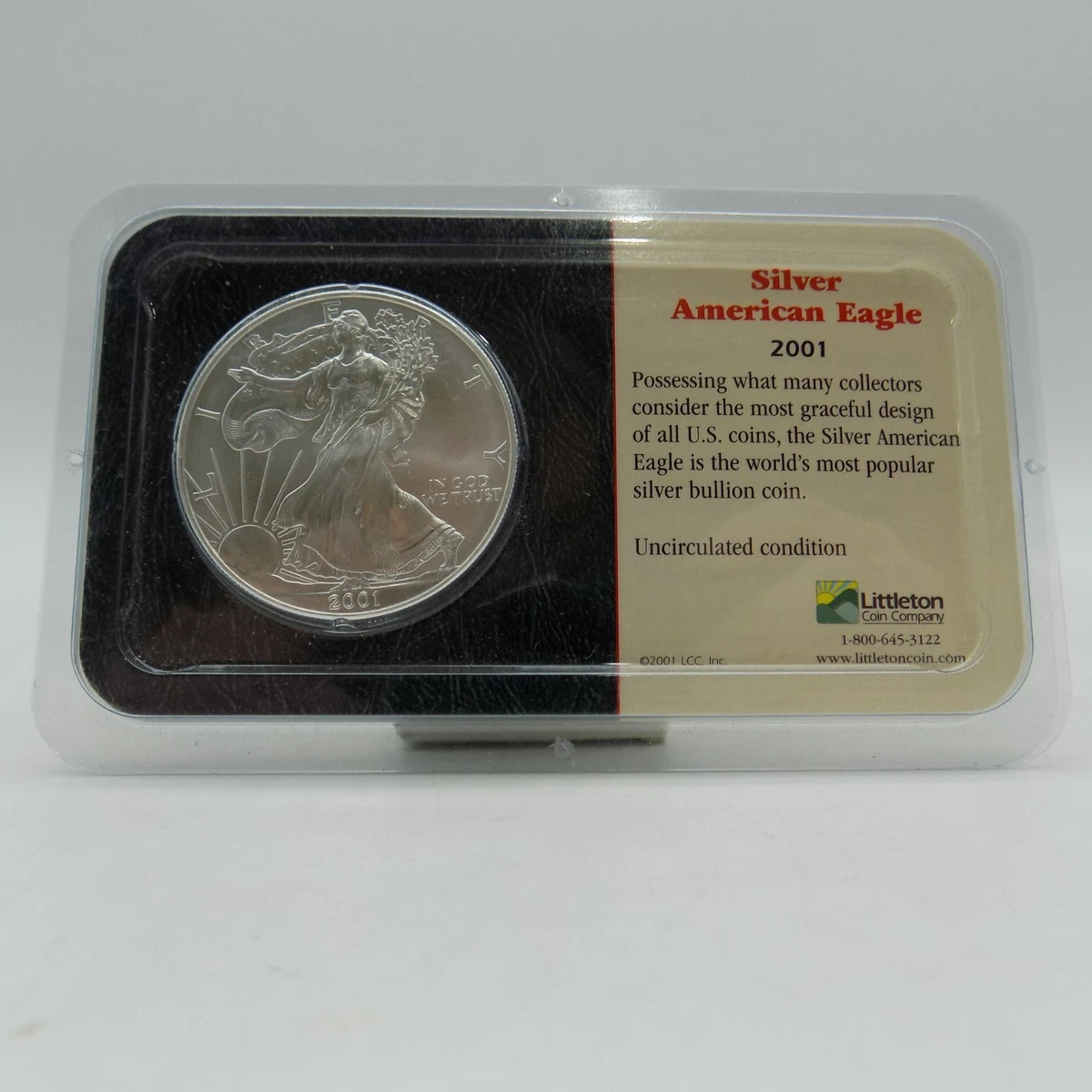 American Eagle Ungraded 2001 Silver Bullion Coins for sale | eBay