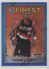 1995-96 Topps Finest Refractor Harvey Grant #39 0t6p