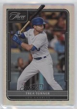 2022 Panini Three and Two Holo Silver 14/15 Trea Turner #86 o7m