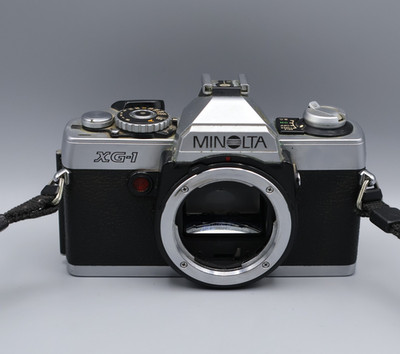 Minolta XG-1 Body Spiegelreflexkamera nur Gehäuse - GETESTET