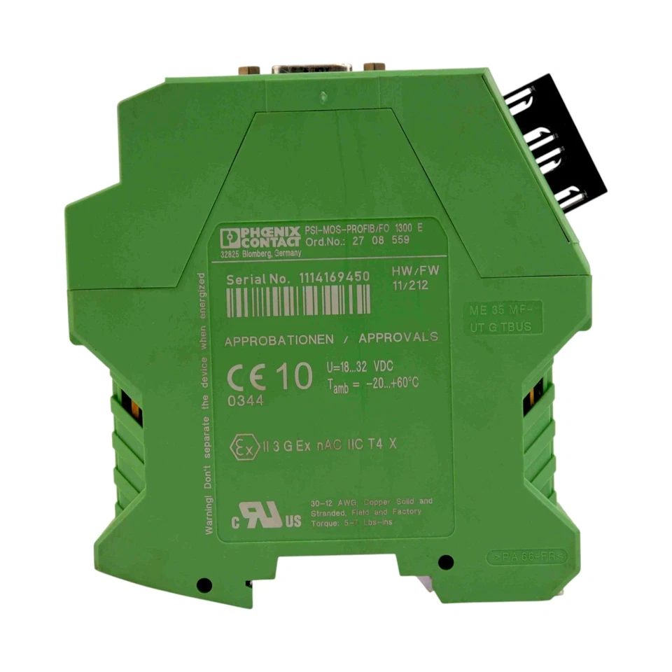 PHOENIX-CONTACT PSI-MOS-PROFIB/FO1300-E ID 2708559 LWL-UMSETZER - Bild 4 von 4