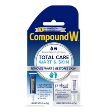 Compound W Total Care Wart Remover with Proheal Cream for Skin - 0.25 oz