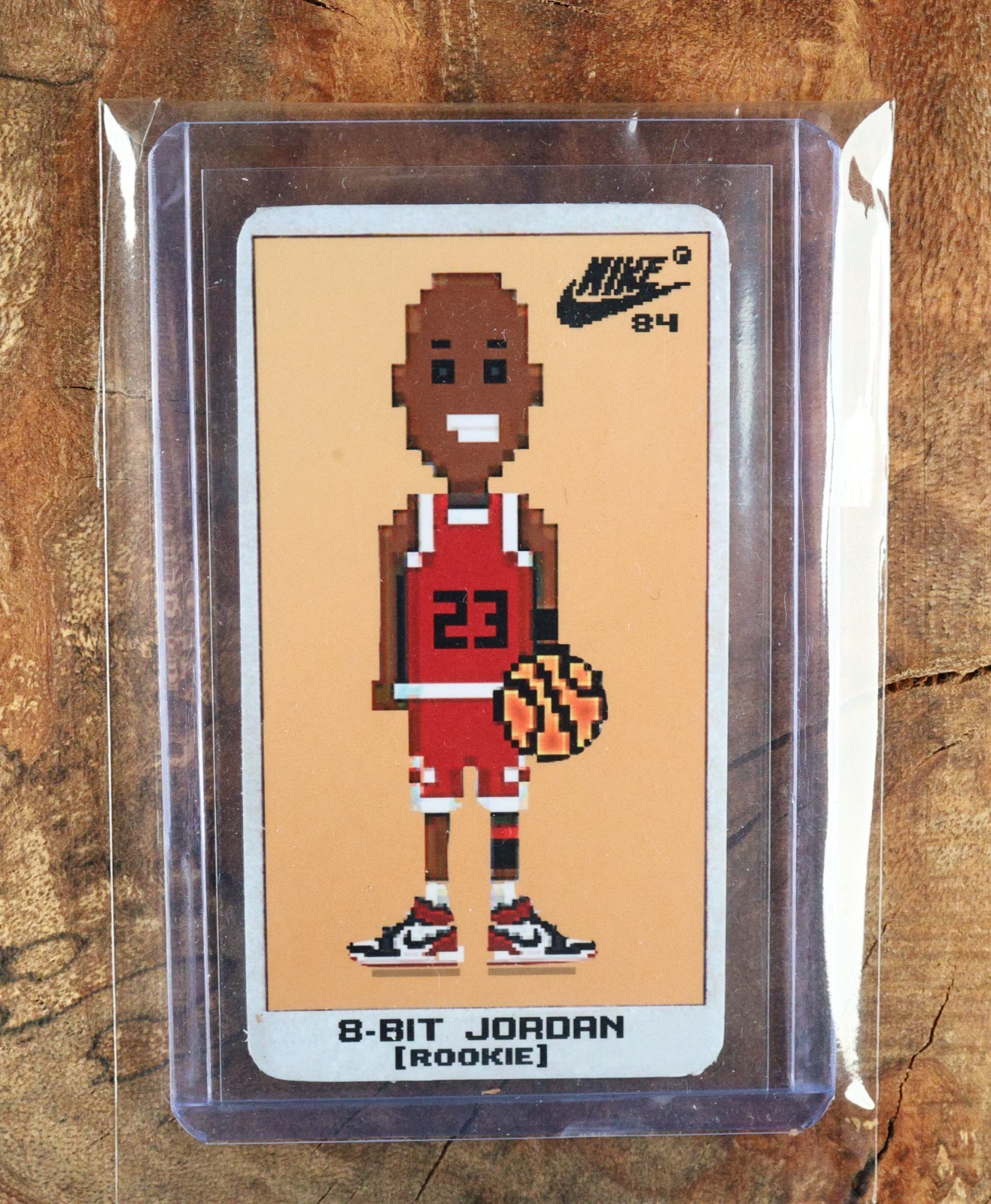 1984 Michael Jordan Rookie RC Chicago Bulls 8-Bit NO 1986 Fleer