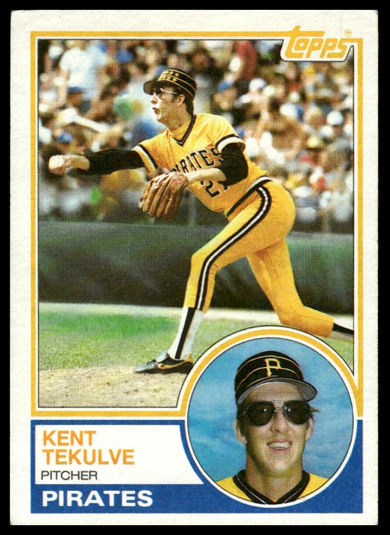1983 Topps #17 Kent Tekulve