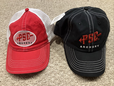 PSE Archery Baseball Style Hat Mesh Trucker & 6 Panel Black New