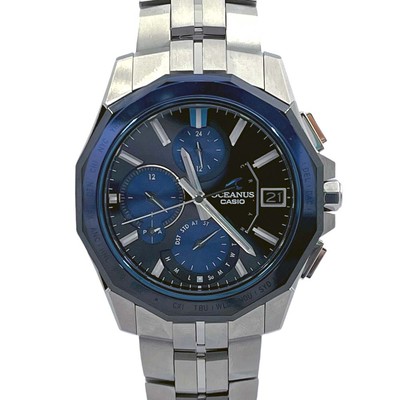 CASIO Oceanus Manta OCW-S6000-1AJF Black Men's Used Watch #51020