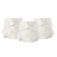 Esembly Cloth Diaper Inner - Organic Cotton Fitted Diaper- Soft, Ultra-Absorbant
