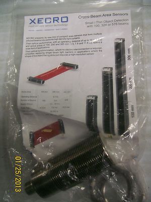 Xecro Cross Beam Area Sensor IPS30 S16P079/M12 16mm Shielded 10-30VDC Free S&H