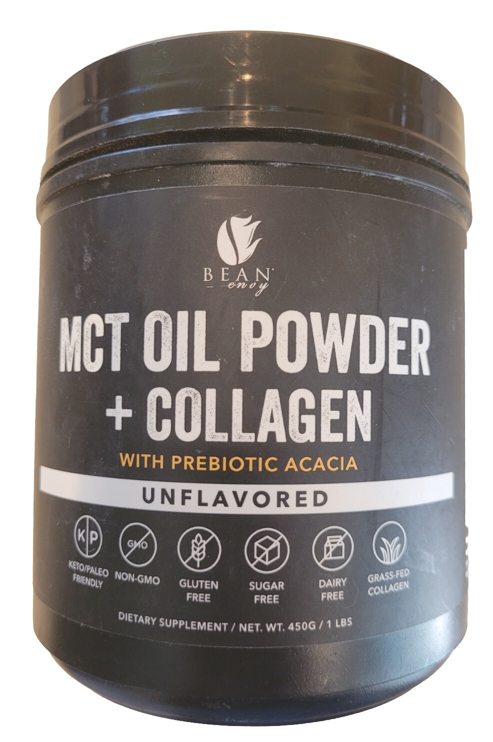 Bean Envy 492g MCT Oil Powder + Collagen Chocolate Flavor Supplement