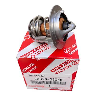 GENUINE TOYOTA THERMOSTAT 90916-03046 9091603046 | eBay
