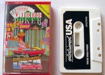 Sinclair ZX Spectrum 48K Game - LAS VEGAS VIDEO POKER