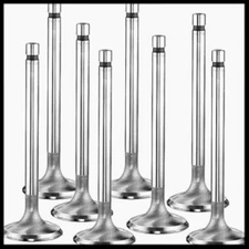 DART SBC CHEVY 1.60 + .100 LONG EXHAUST VALVES SET OF 8