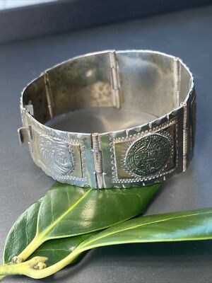 Taxco Mexico Vintage Bracelet Estate Fine Jewelry Pre-owned