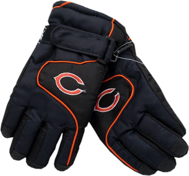 Kids Chicago Bears Winter Gloves (47) eBay
