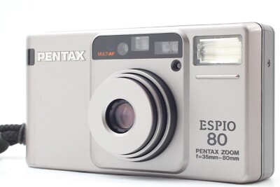💥Near MINT w/Strap] PENTAX ESPIO 80 Point & Shoot Film Camera