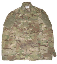 US Army Multicam Fr Defender Ocp Oef Acu Jacke coat Made USA Medium Short