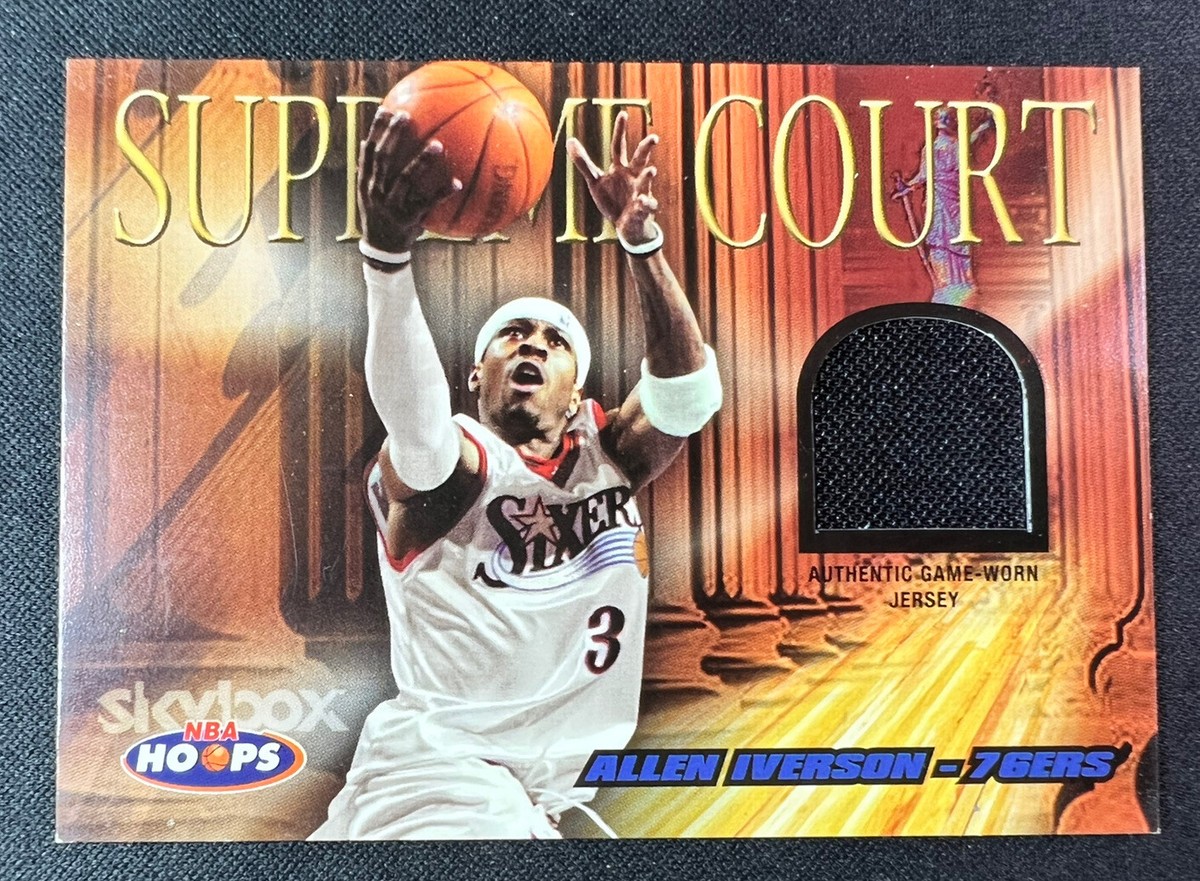 その他 Allen Iverson Jersey Card Logoman Patch New to patch
