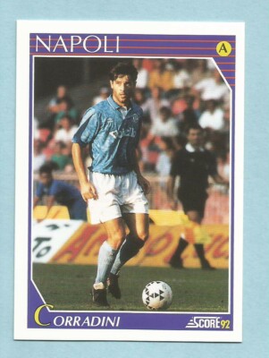 1992 Score Italian Soccer League Giancarlo Corradini #193 Napoli