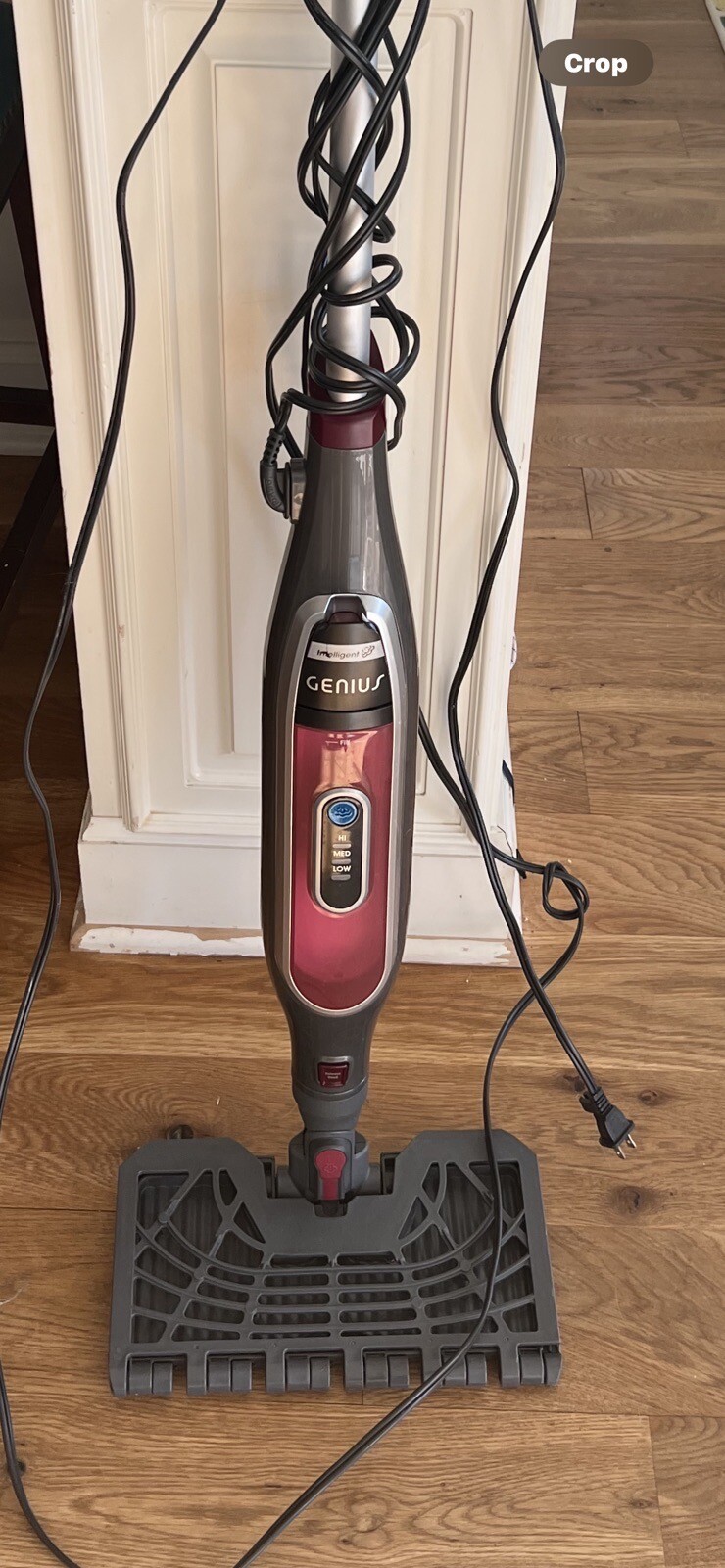 Shark S5004QG Genius Hard Floor Cleaning System Pocket Steam Mop Red VGC WORKS eBay