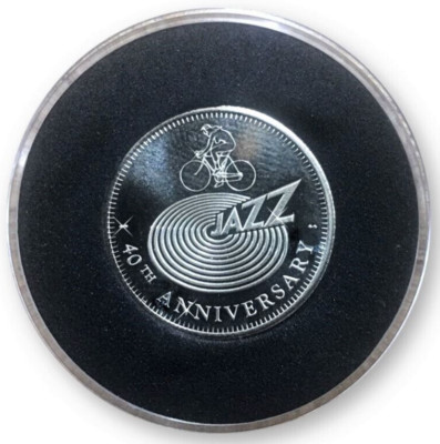 Brian May 2018 Sixpence Coin Guitar Pick Plectrum Jazz 40th Anniversary Queen 