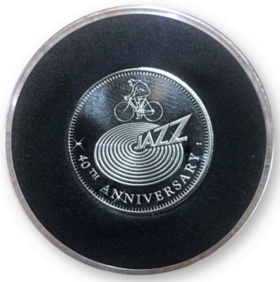 2018 Brian May 'Jazz' Sixpence 40周年記念 Queen Brian May 2018 Sixpence Coin Guitar Pick Plectrum Jazz 40th