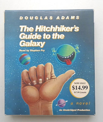 Hitchhiker's Guide To The Galaxy - Douglas Adams - Audio Book, 5 CD's
