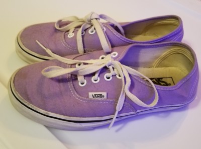 Vans Authentic Purple Mens Sz 5.5 Women s sz 7
