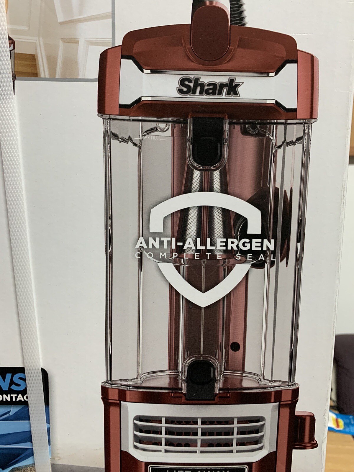 Shark Rotator Lift-Away W/PowerFins Corded Bagless Pet Upright Vacuum