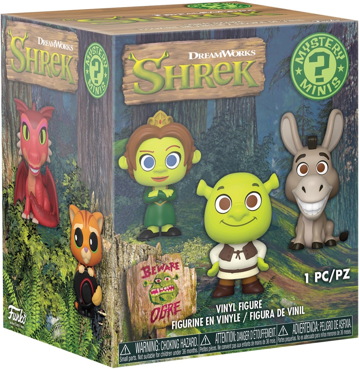 Shrek 30th Anniversary Funko Mystery Mini Vinyl Figur | eBay