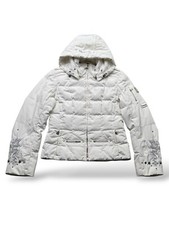 Bogner Vintage Cropped Down Puffer Jacket Wom...