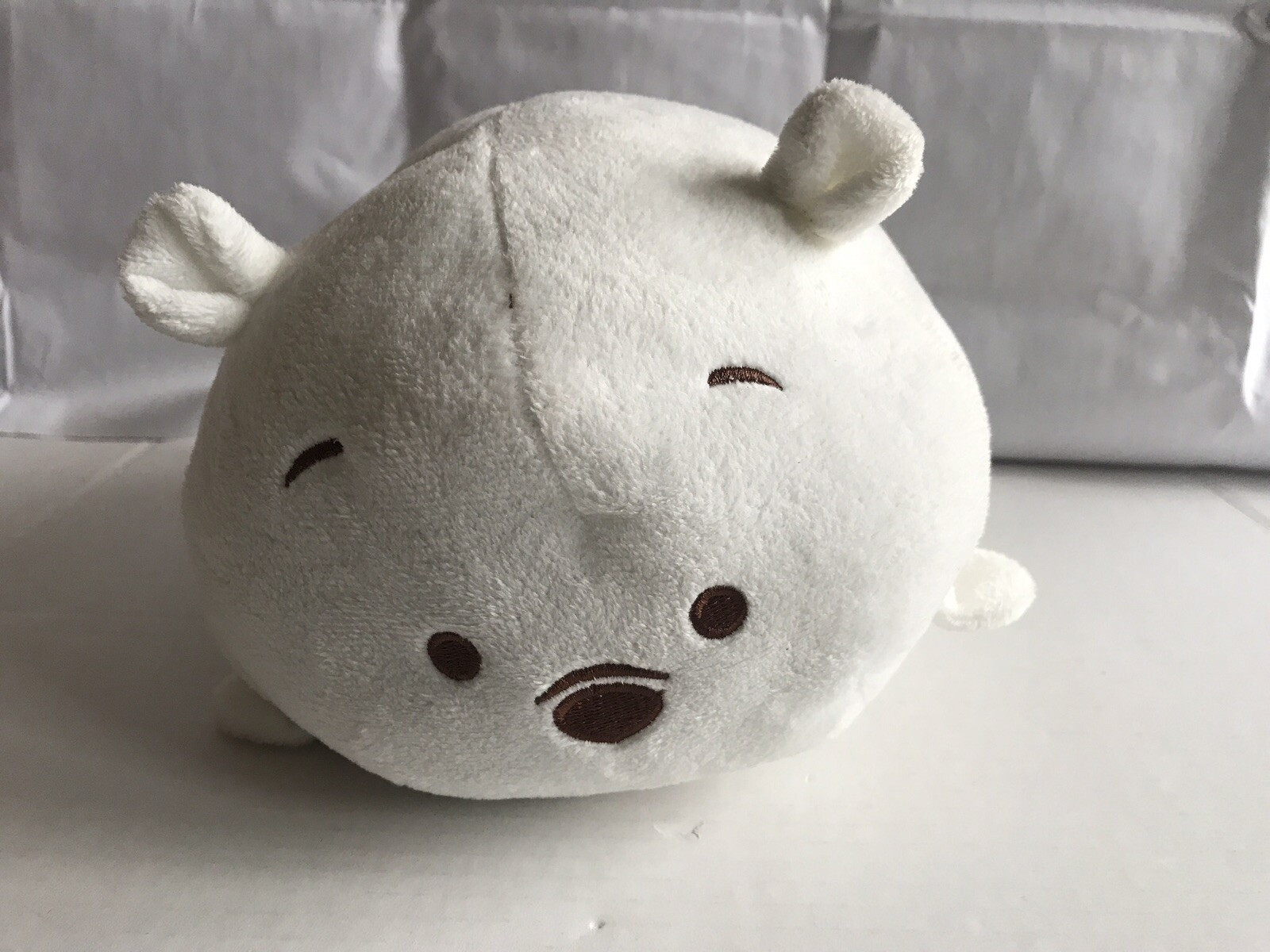 Bun Bun Stacking Plush 10 Inch Bai Bai Polar Bear Soft Toy New With Tags NWT