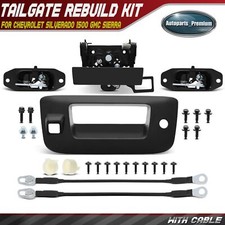 Tailgate Hardware Rebuild Kit With Cable For Chevrolet Silverado 1500 Gmc Sierra Tailgate Hardware Rebuild Kit With Cable For Chevrolet Silverado 1500 Gmc Sierra
