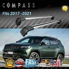 Fits Jeep Compass 2017-2021 Oe Style High Grade Aluminum Roof Rack Cross Bar Fits Jeep Compass 2017-2021 Oe Style High Grade Aluminum Roof Rack Cross Bar