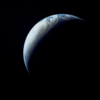 Foto NASA - Apollo 4 - Blick auf den Planeten Erde 02